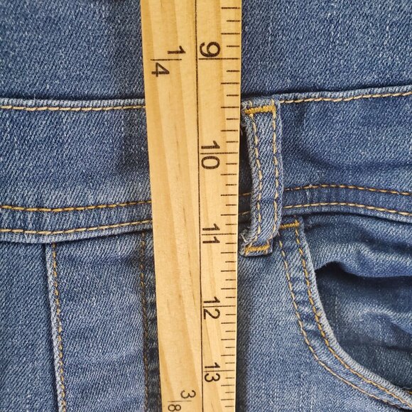 Levis Overalls Girls Size 14 Blue Denim Cotton Blend Pockets Adjustable Straps - Picture 5 of 11